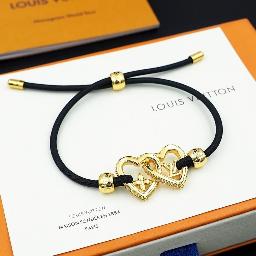 L0vis Vvtt0n L0vis My Love Bracelet Black