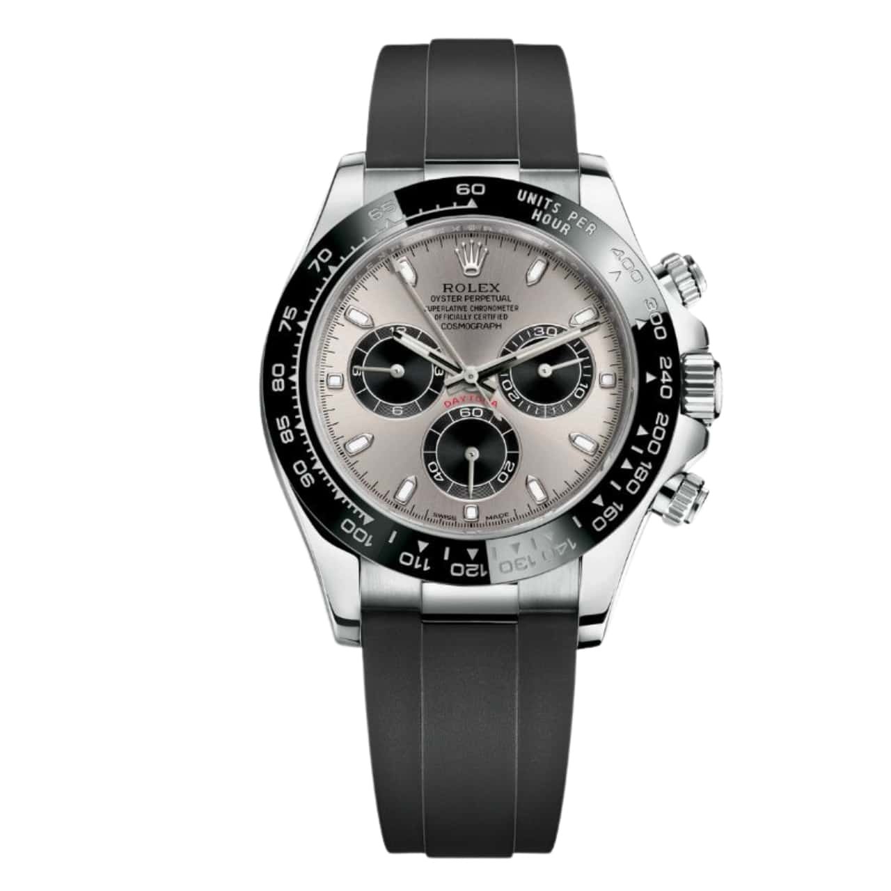 R01ex Cosmograph Daytona Silver Oysterflex 40Mm 116519Ln 0027