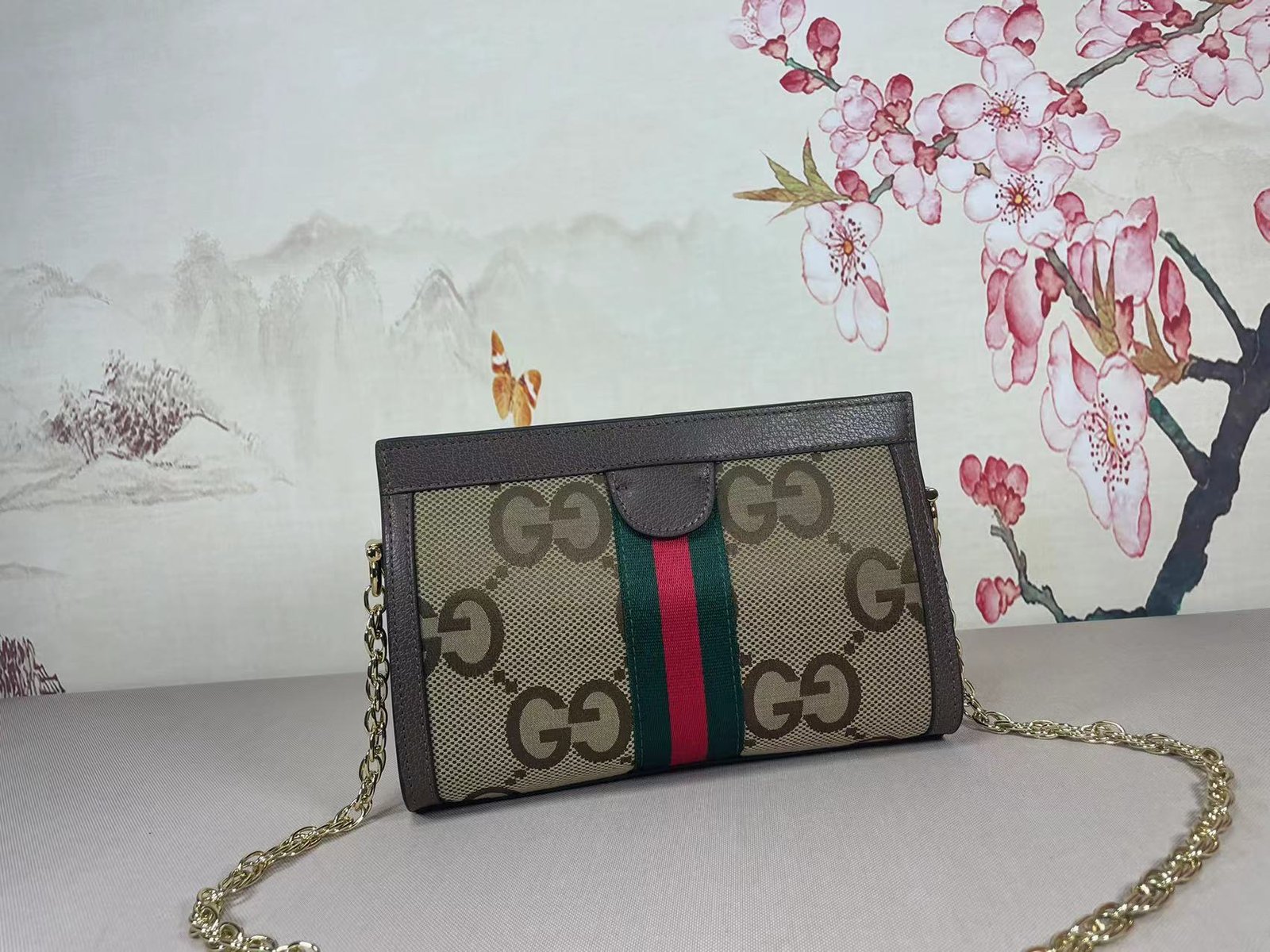 Gvc*1 Ophidia Jumbo Small Shoulder Bag 26Cm 503877 Ukmig 2570