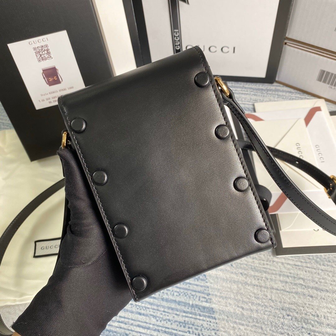 Gvc*1 Horsebit 1955 Mini Bag Black 17Cm 625615 0Yk0G 1000