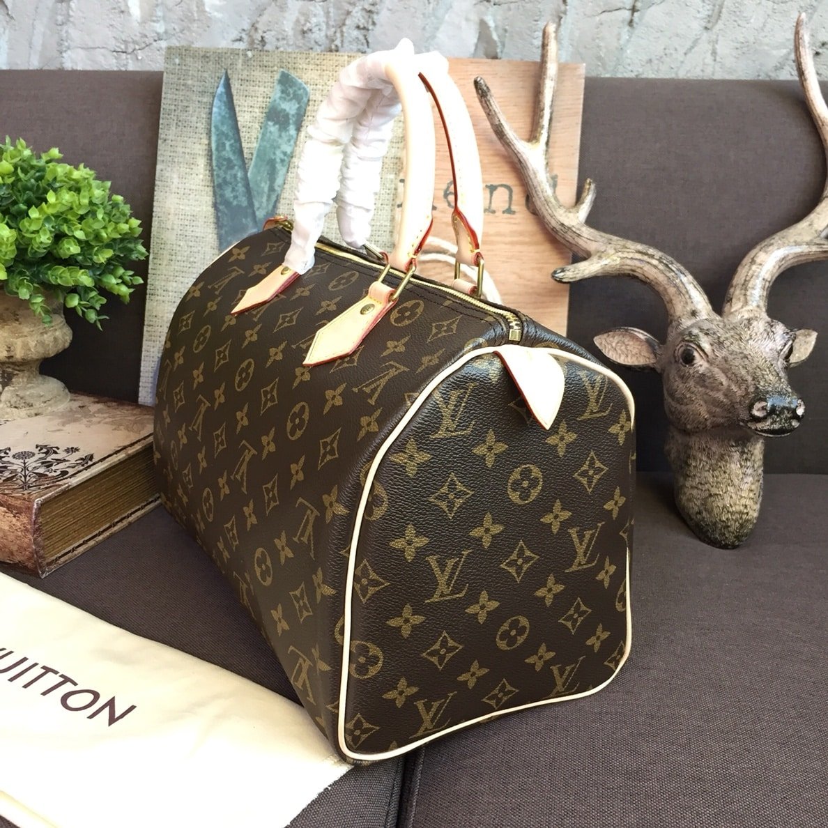 L0vis Vvtt0n Speedy Bandoulière 35 Monogram Canvas 35Cm M46981