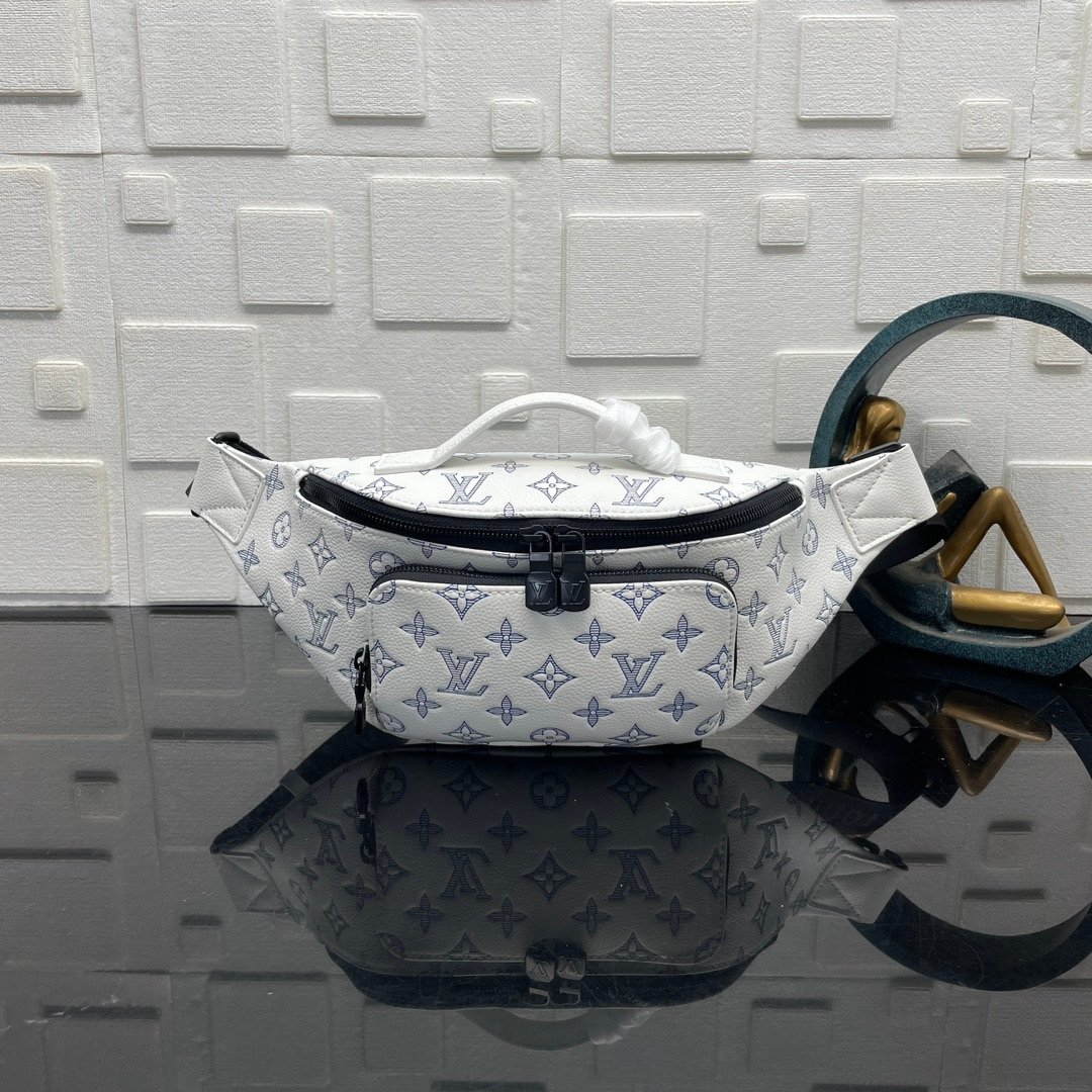 [S*per Vip 1:1] L0vis Vvtt0n Rush Bumbag White 30Cm M25227