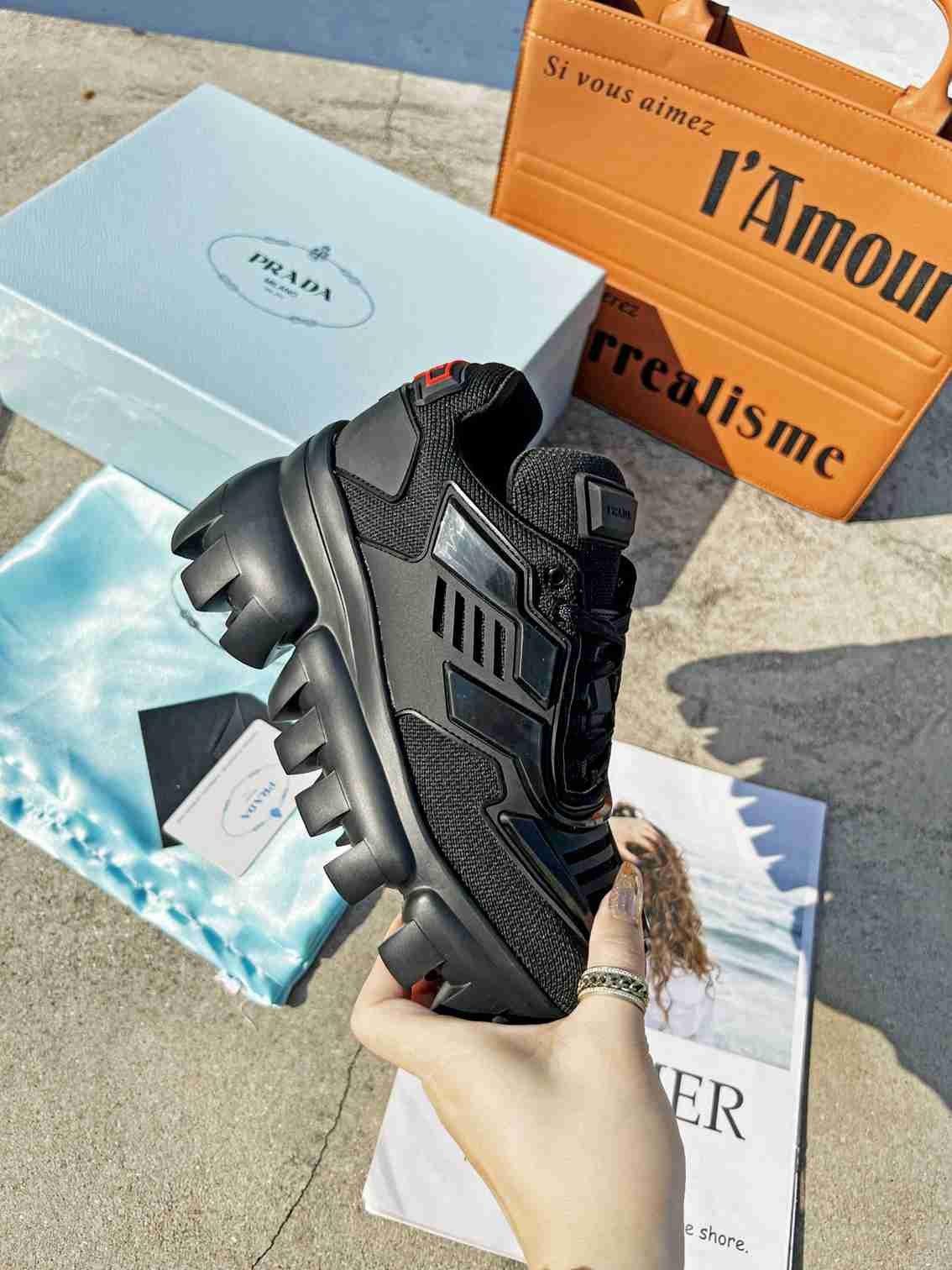 Pra*a Cloudbust Thunder Sneakers Black 1E819L3Kr2F0002F050