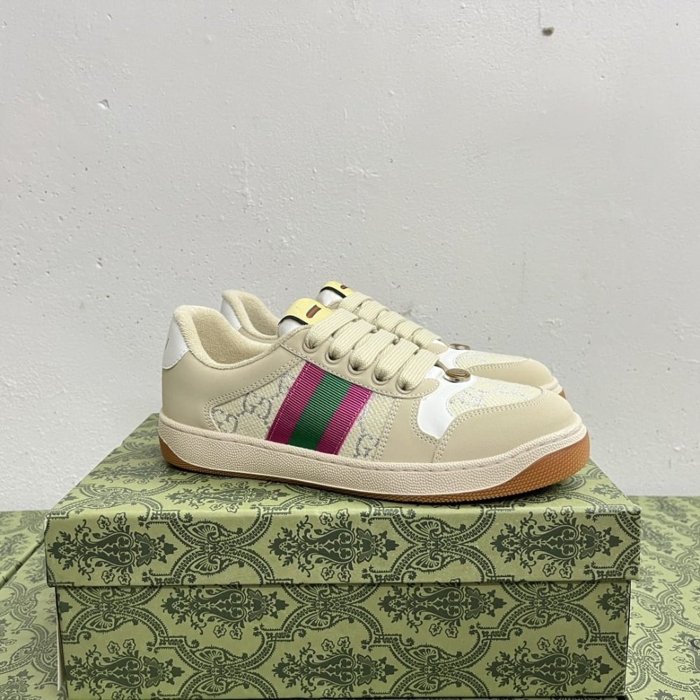Gvc*1 Wmns Screener White Gg Lame 577684 2C830 9150