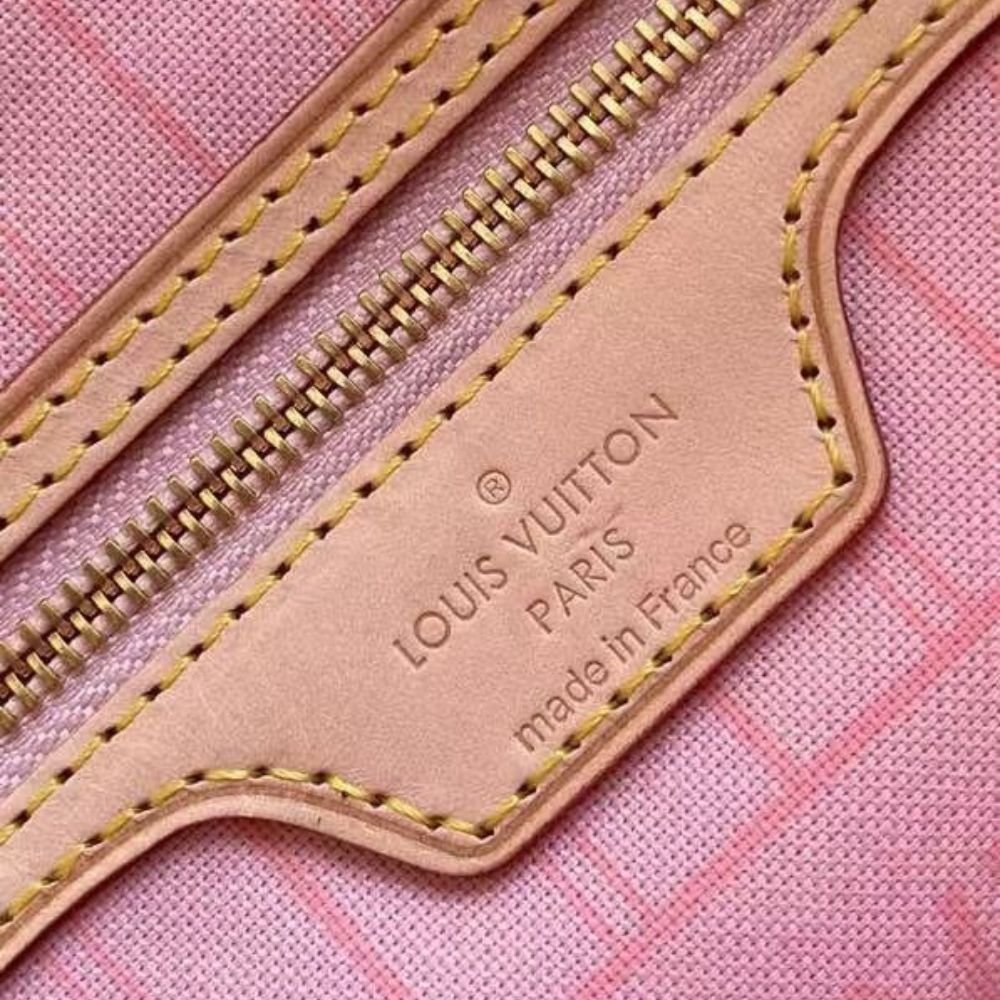 [S*per Vip 1:1] L0vis Vvtt0n Neverfull PM Damier Azur Pink 29Cm