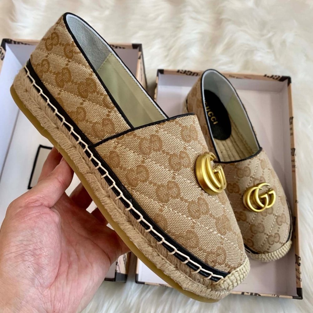 Gvc*1 Women’S Matelassé Canvas Espadrille Beige 621239 Kqwm0 9765