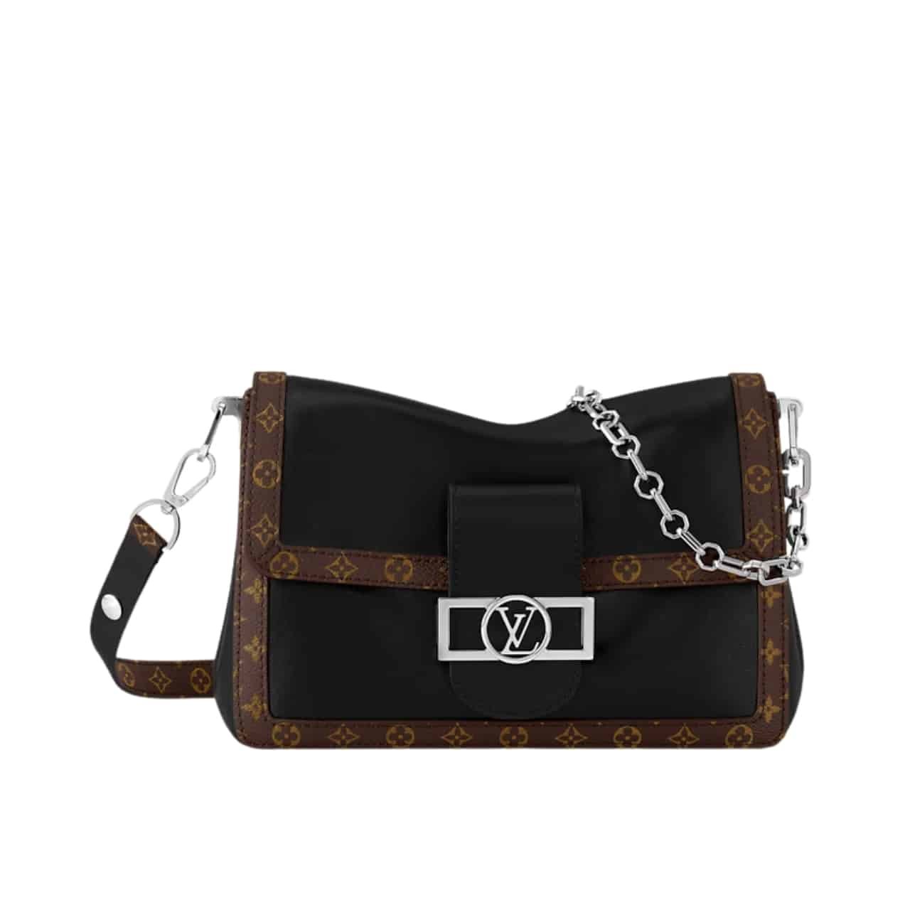 L0vis Vvtt0n Dauphine Soft Vibe MM Black 25Cm M13450