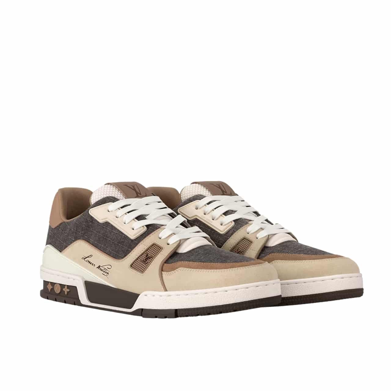 L0vis Vvtt0n Lv Trainer Outdoor Sneaker Brown 1Ahtfn