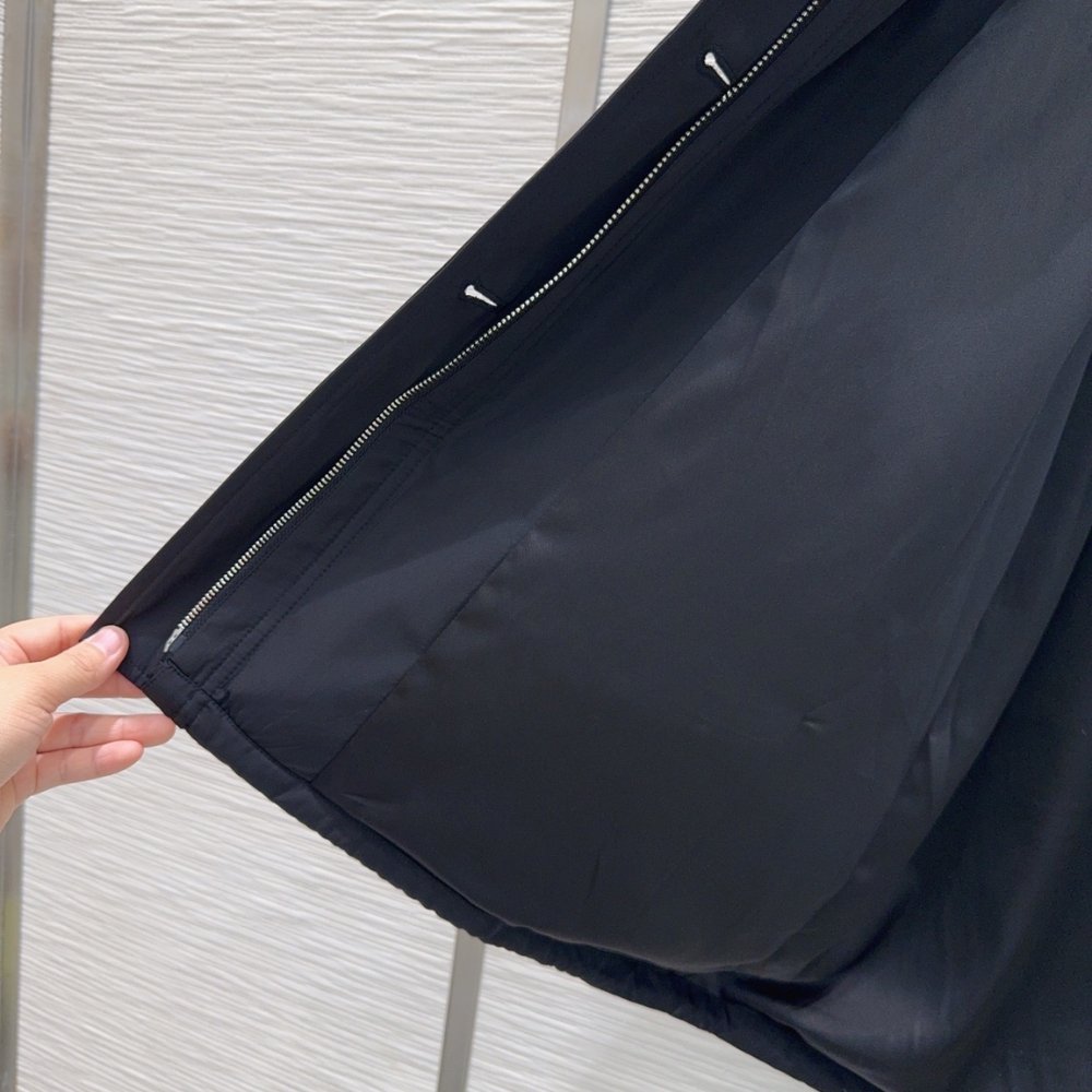 Pra*a Re Nylon Raincoat Black 29C285 1Wq8 F0002 S Ooo
