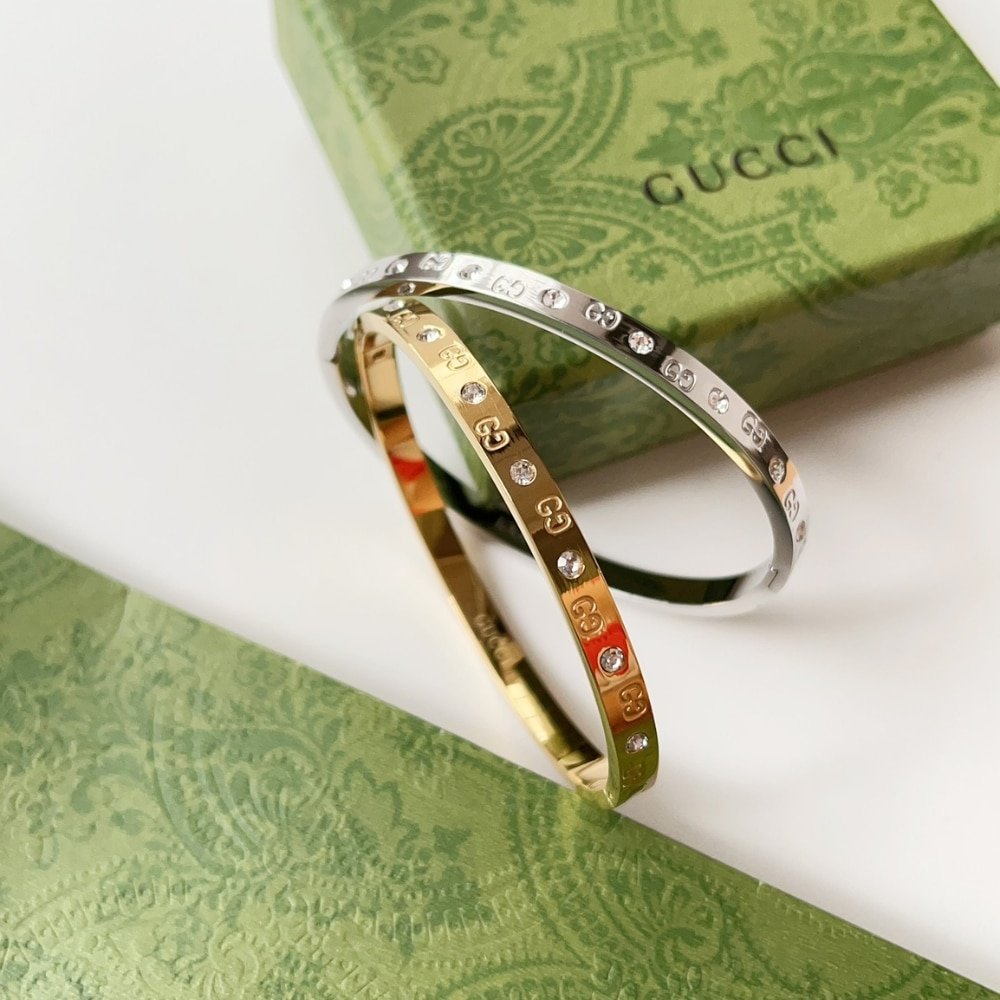 Gvc*1 Gg Bracelet Silver 4Mm