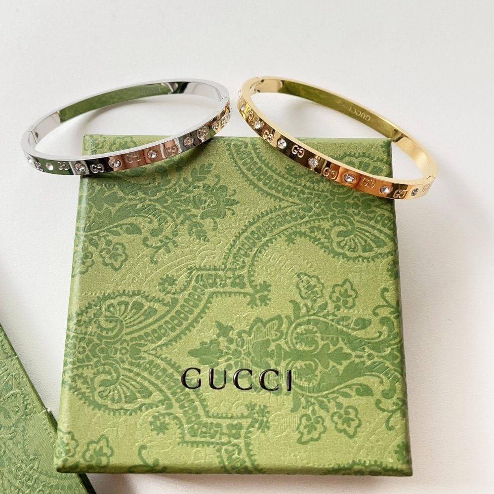 Gvc*1 Gg Bracelet Silver 4Mm