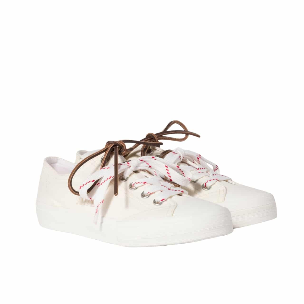 M1um1u Washed Denim Sneaker Ivory 5E384E Csl F0304 F 005