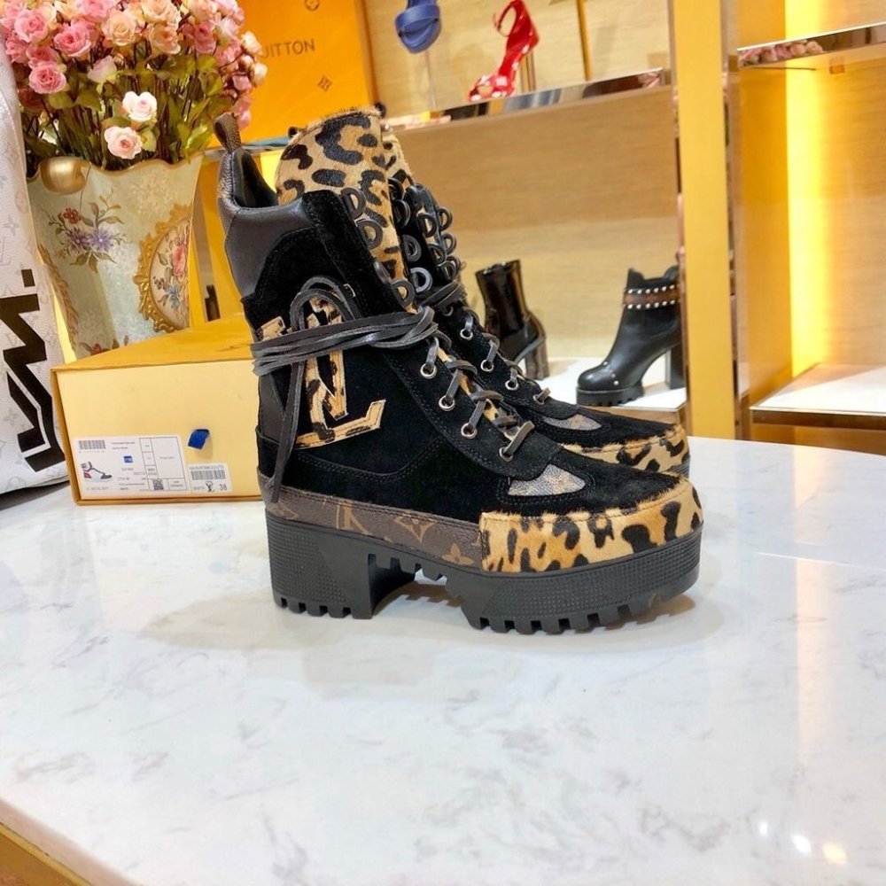 L0vis Vvtt0n Laureate Platform Desert Boot Black 1A5Nnu
