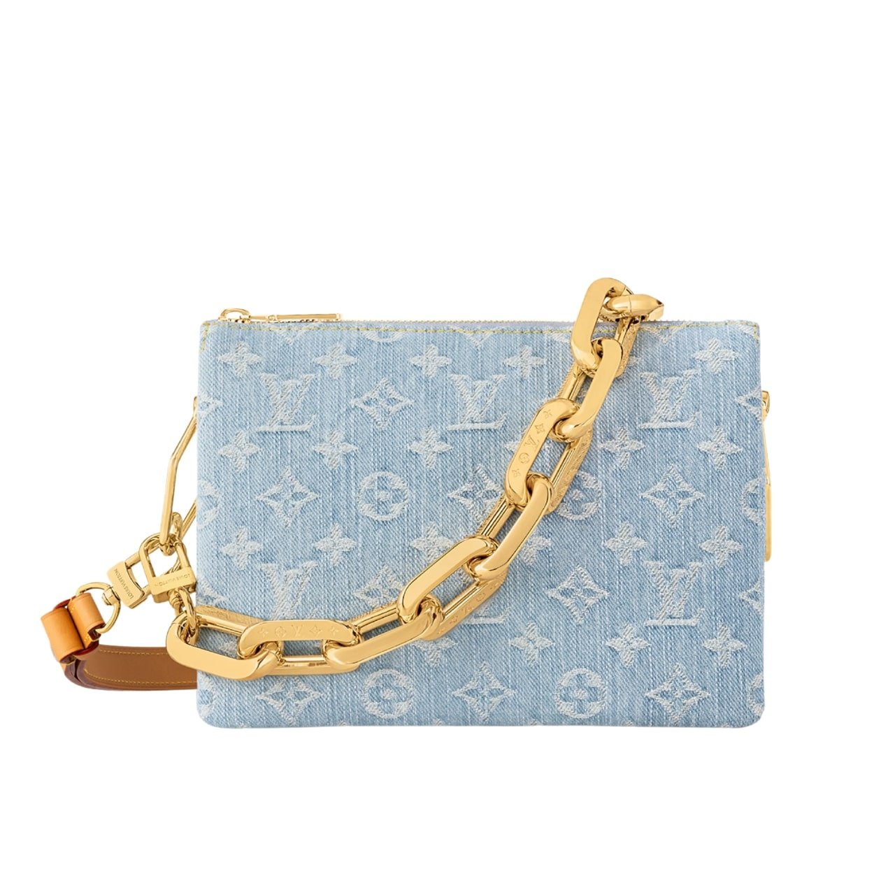 L0vis Vvtt0n Coussin BB Sky Blue Denim 21Cm M11401