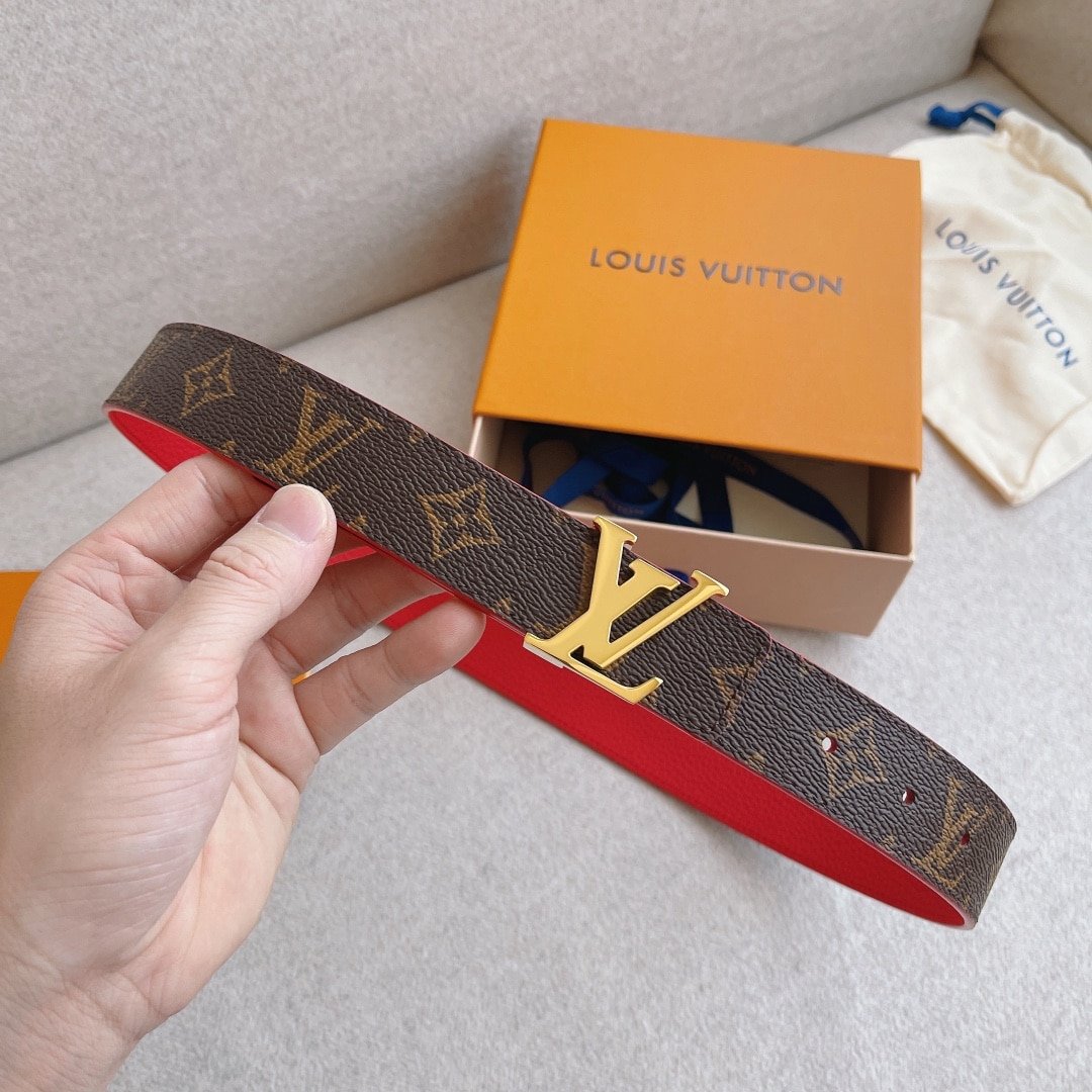 L0vis Vvtt0n Lv Initiales Reversible Belt 30Mm