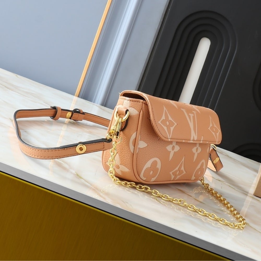 L0vis Vvtt0n Ivy Bag Monogram Empreinte Cream 23.5Cm M12758
