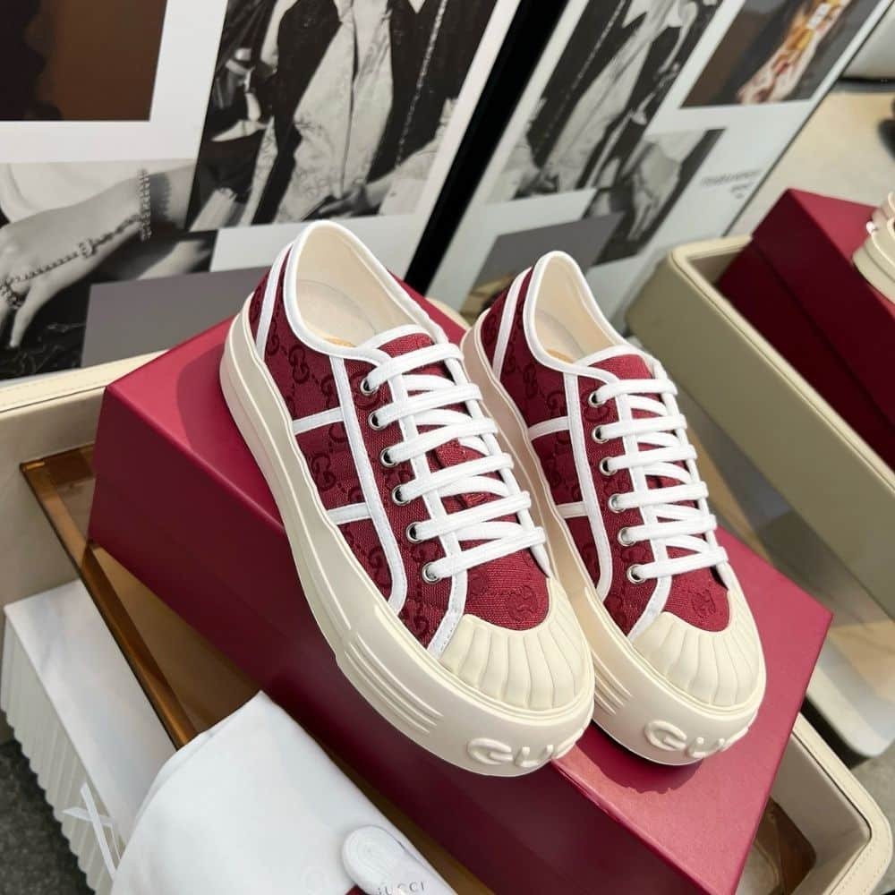 Gvc*1 Women Chunky Sneaker Rosso Ancora ‎816879 Fabzz 8545