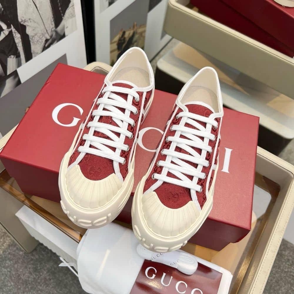 Gvc*1 Women Chunky Sneaker Rosso Ancora ‎816879 Fabzz 8545