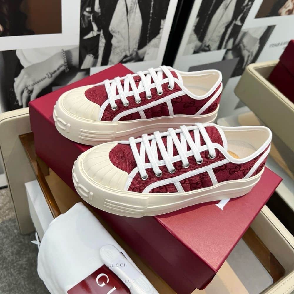 Gvc*1 Women Chunky Sneaker Rosso Ancora ‎816879 Fabzz 8545