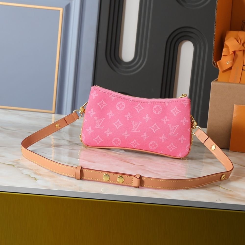 L0vis Vvtt0n Pochette Liv Rose Ruban 24Cm M27719