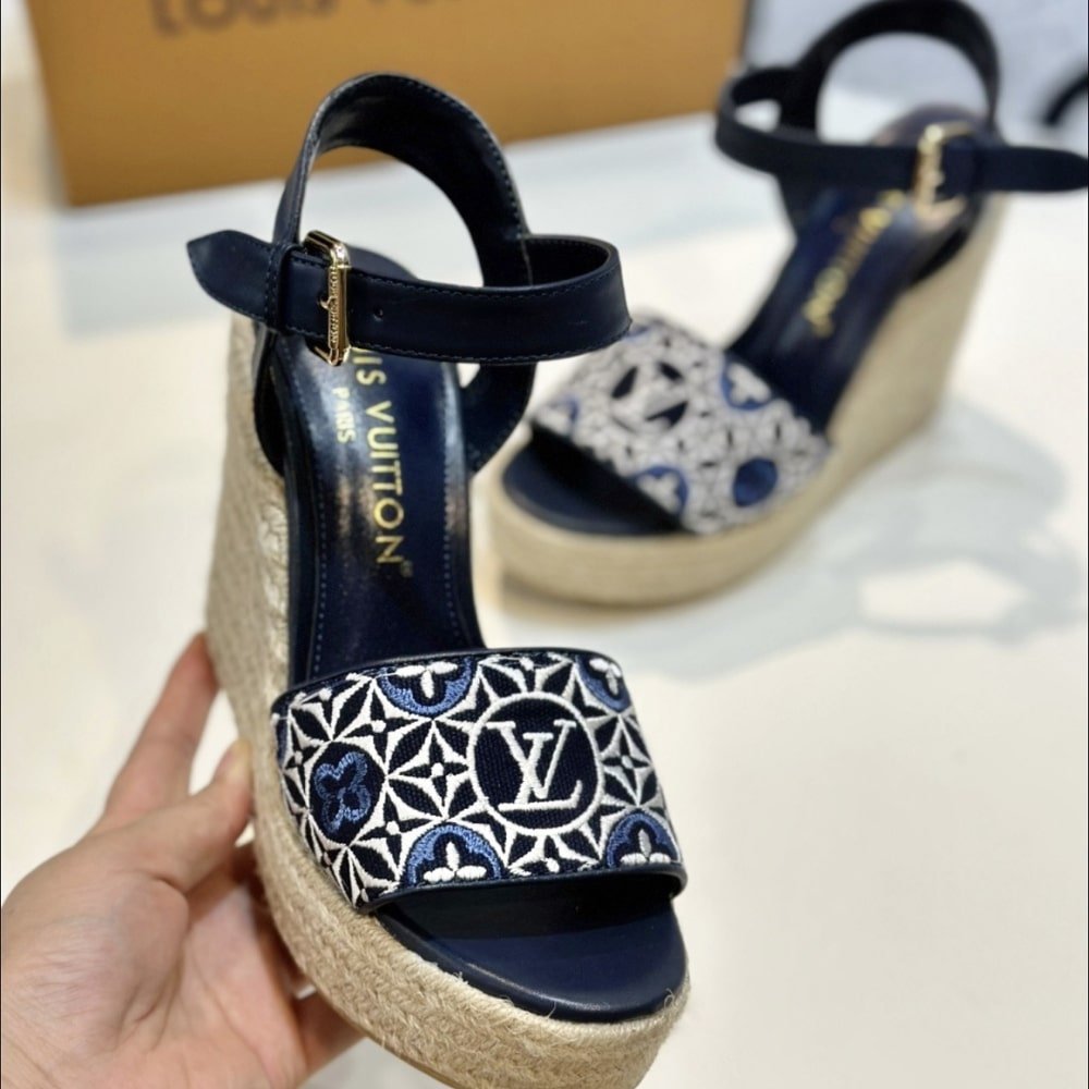 L0vis Vvtt0n Helios Wedge Espadrille Marine 1Ahlkq