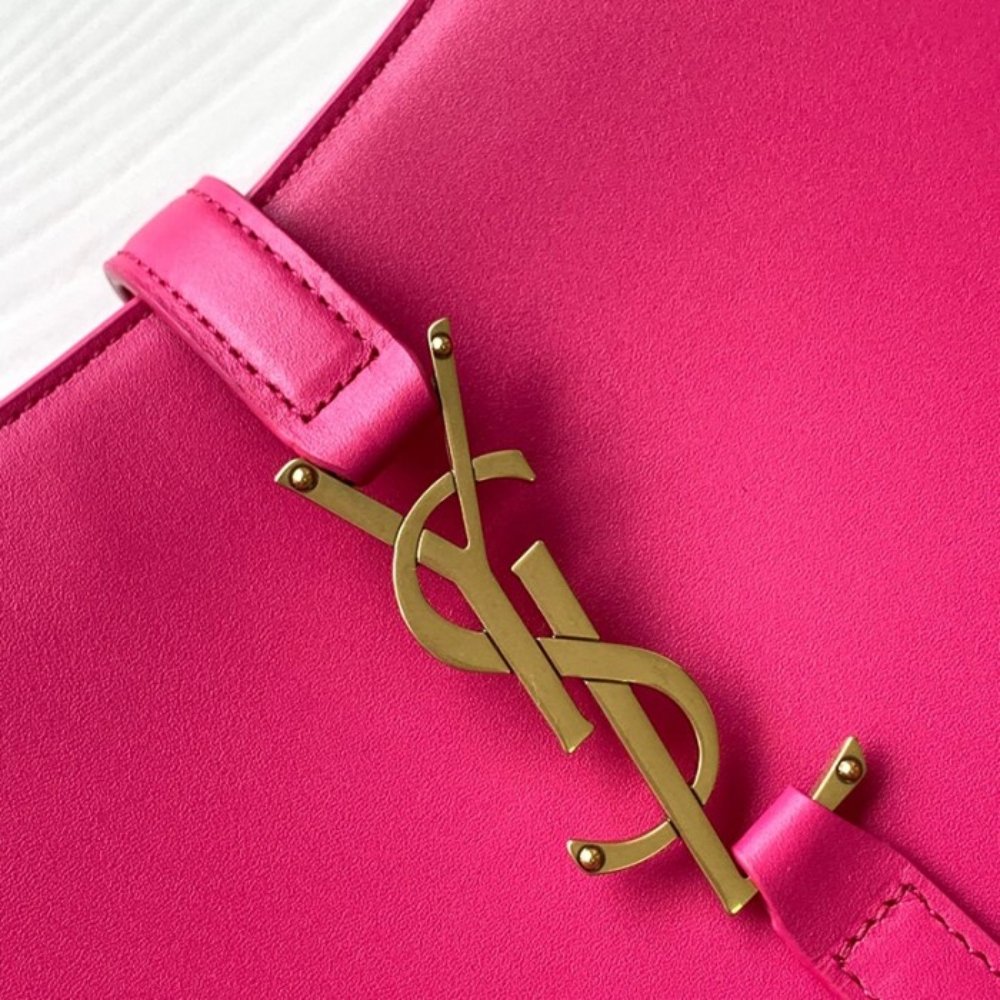 Sa1nt Lau*nt Le 5 À 7 Hobo Bag In Smooth Leather Pink 25Cm 6572282R20W5623