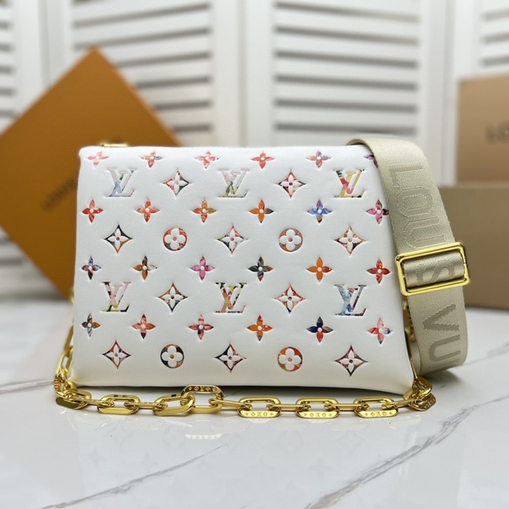 L0vis Vvtt0n Bolso Coussin PM White 26Cm M21209