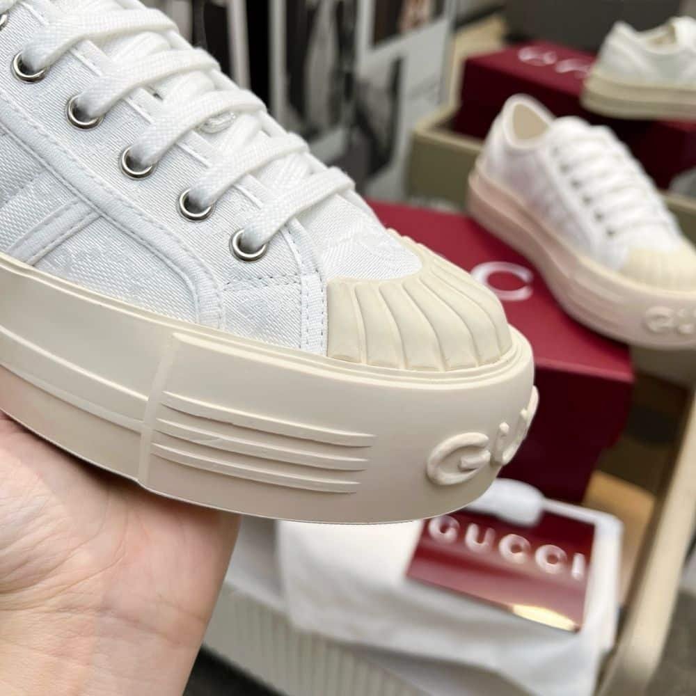 Gvc*1 Women Chunky Sneaker White 816879 Fabzz 9143