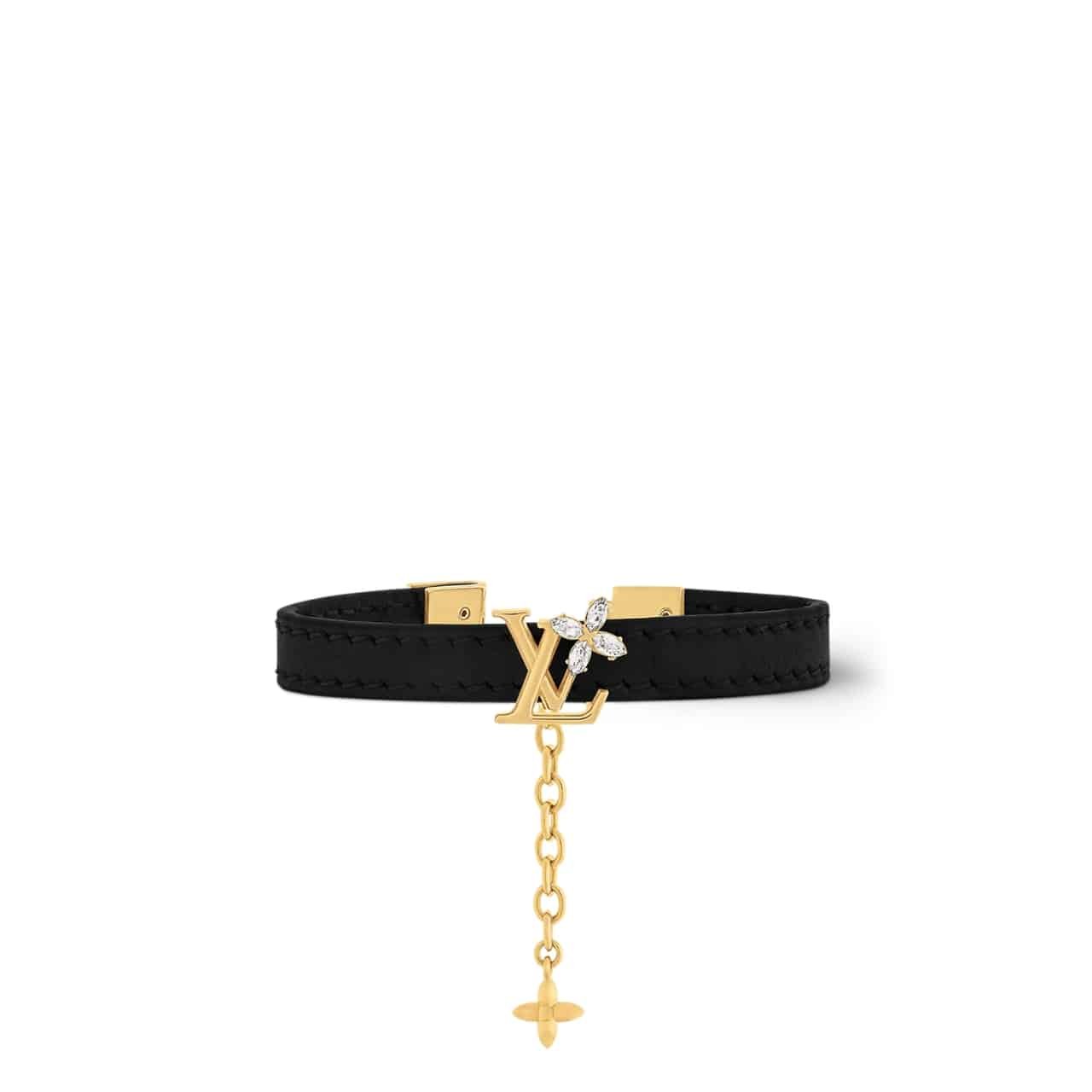 L0vis Vvtt0n Lv Iconic Flower Bracelet Noir M8780Z