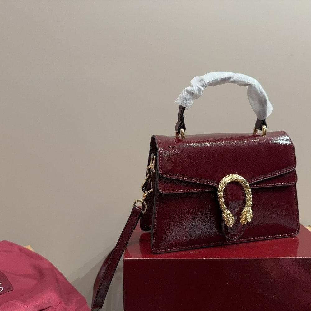 Gvc*1 Dionysus Small Top Handle Bag Rosso Ancora Red 24Cm 799599 0Aaa8 6207