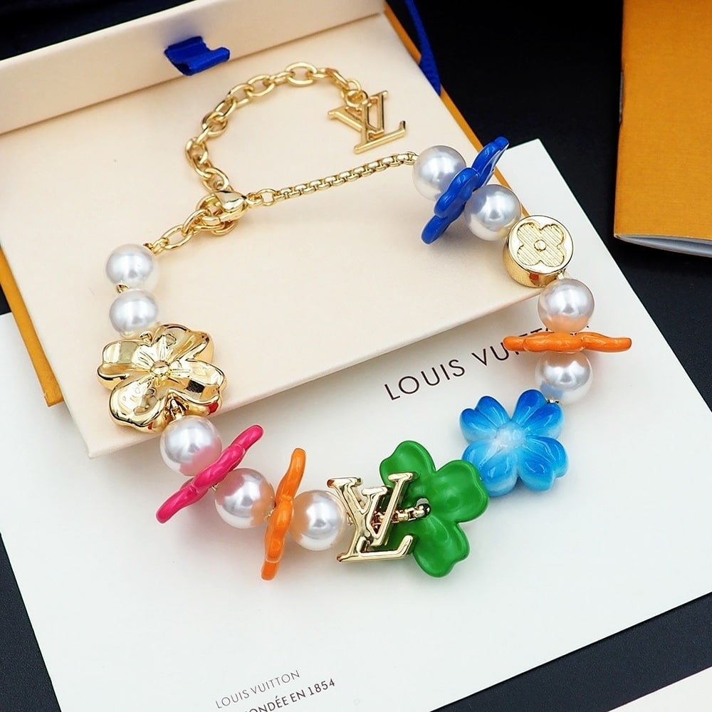 L0vis Vvtt0n Lv Surfin’ Flower Bracelet M1603A