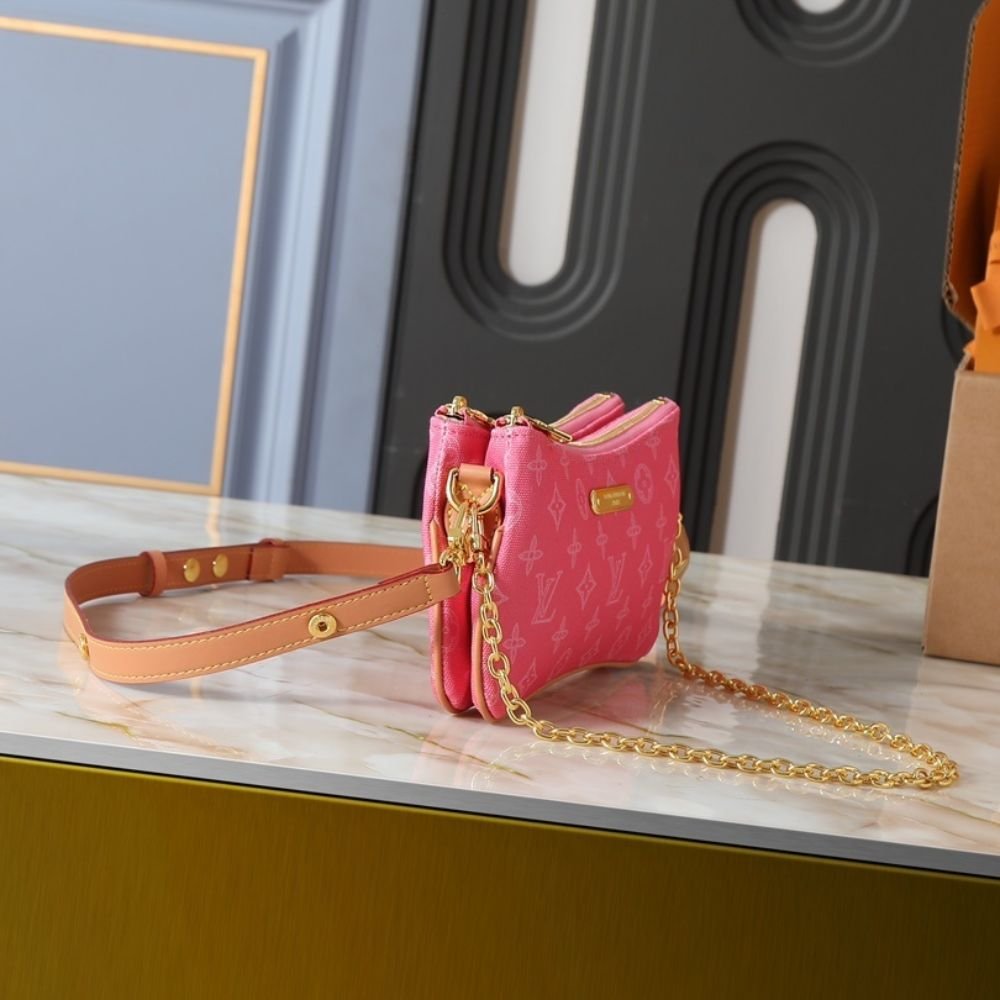 L0vis Vvtt0n Pochette Liv Rose Ruban 24Cm M27719