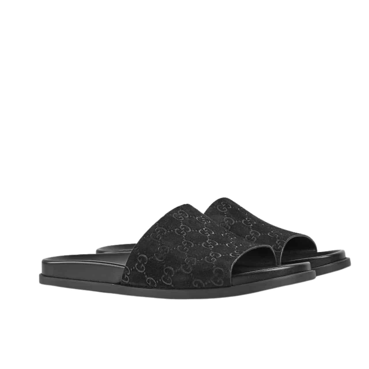 Gvc*1 Men Slide Sandal Black ‎834941 Aaduo 1000