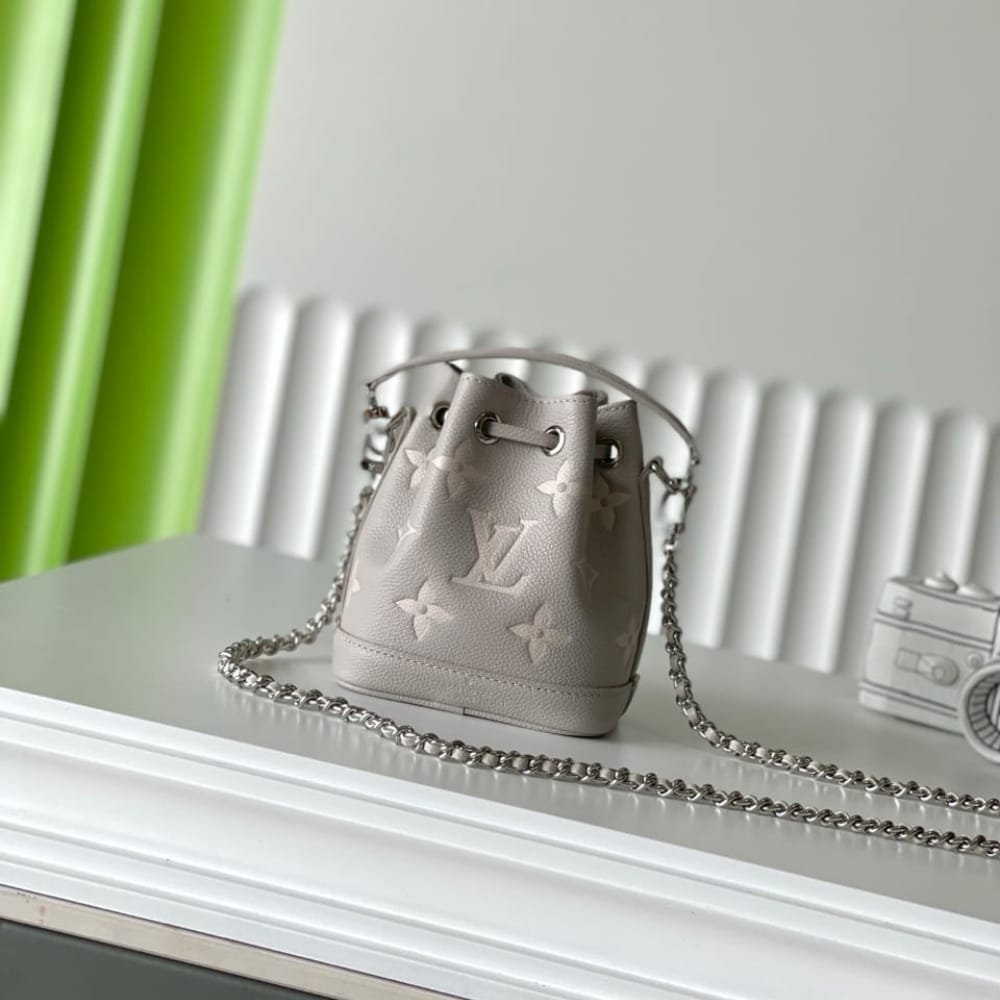 [S*per Vip 1:1] L0vis Vvtt0n Nano Noé Brume Gray And White Quartz 16Cm M14224