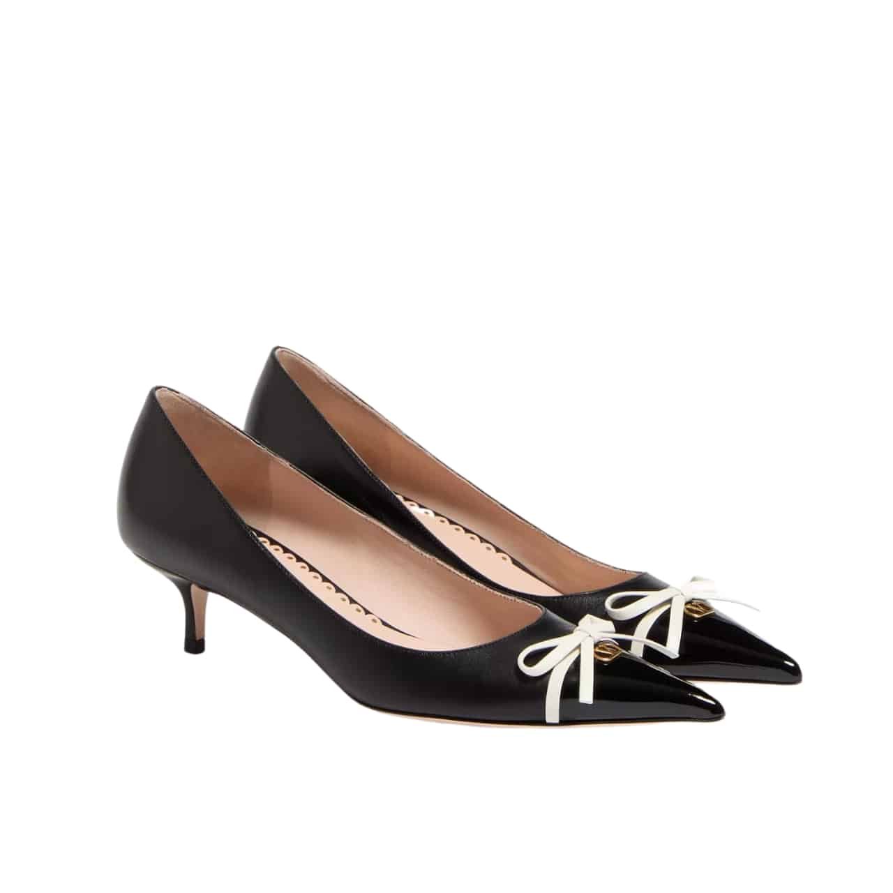 Va1e*ntin0 Bepointy Pump In Patent Leather Black 6W2S0Lq0Dal 790