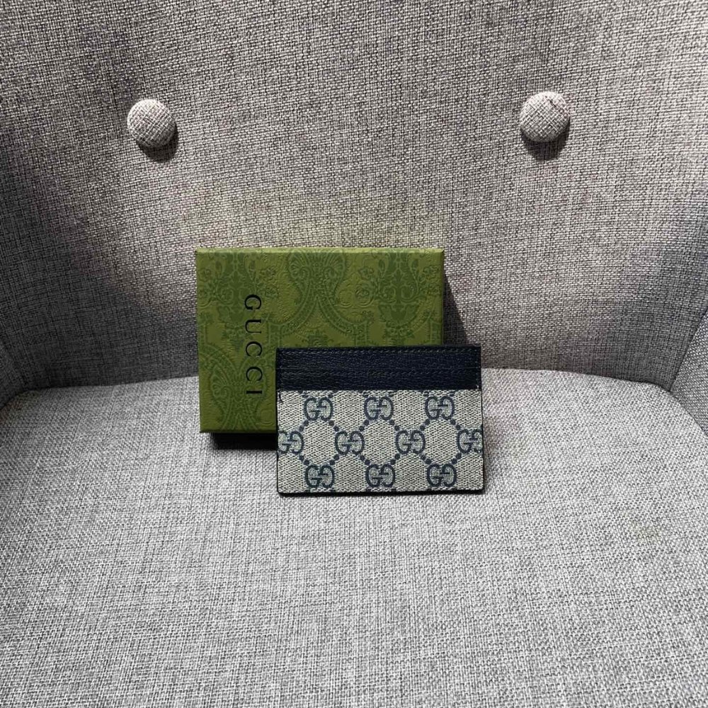 Gvc*1 Ophidia Gg Card Case Monogram Svp*me Black 10Cm ‎523159 96Iwn 4076