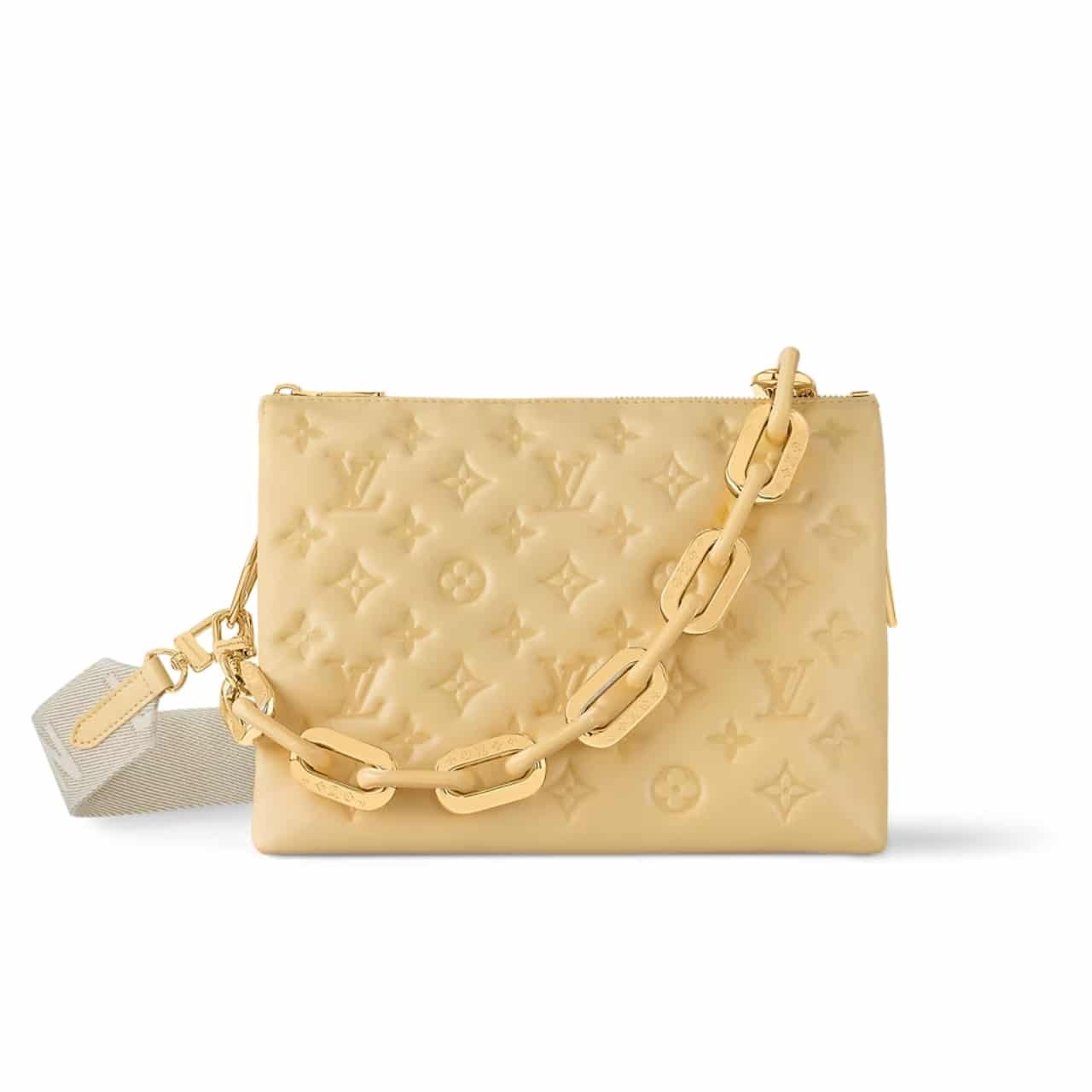 L0vis Vvtt0n Coussin PM Bag Yellow 27Cm M25112