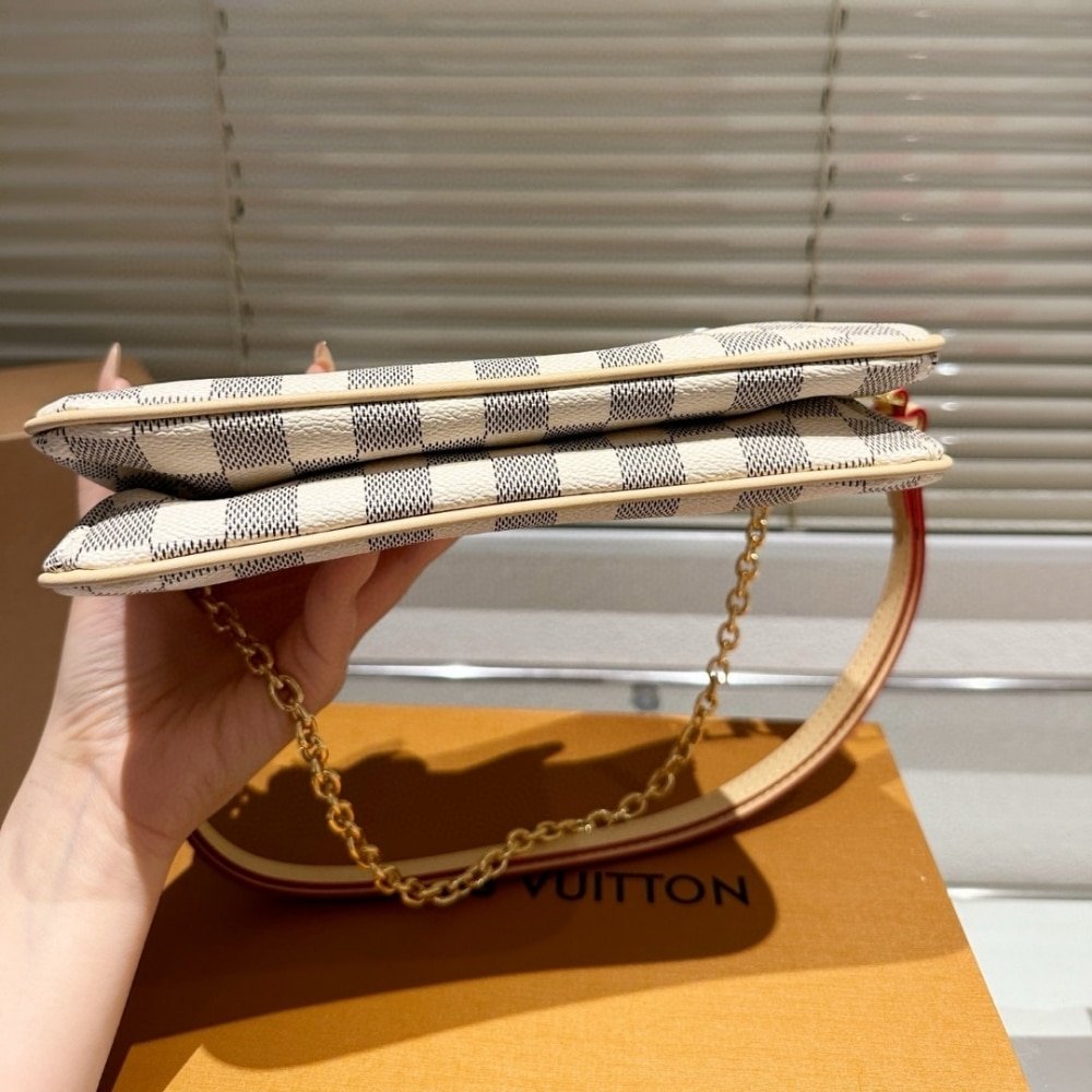 L0vis Vvtt0n Pochette Liv Damier Azur 24Cm N00228