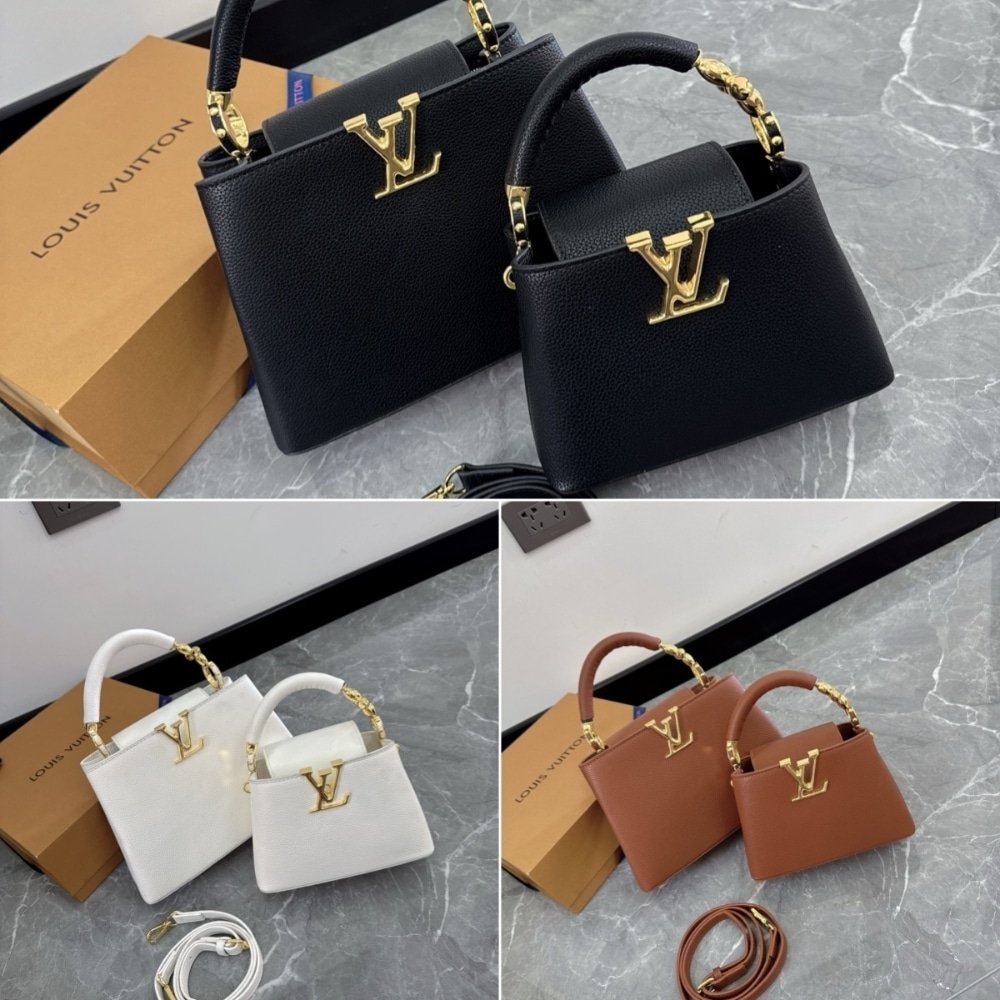L0vis Vvtt0n Capucines BB Black 27Cm M24698