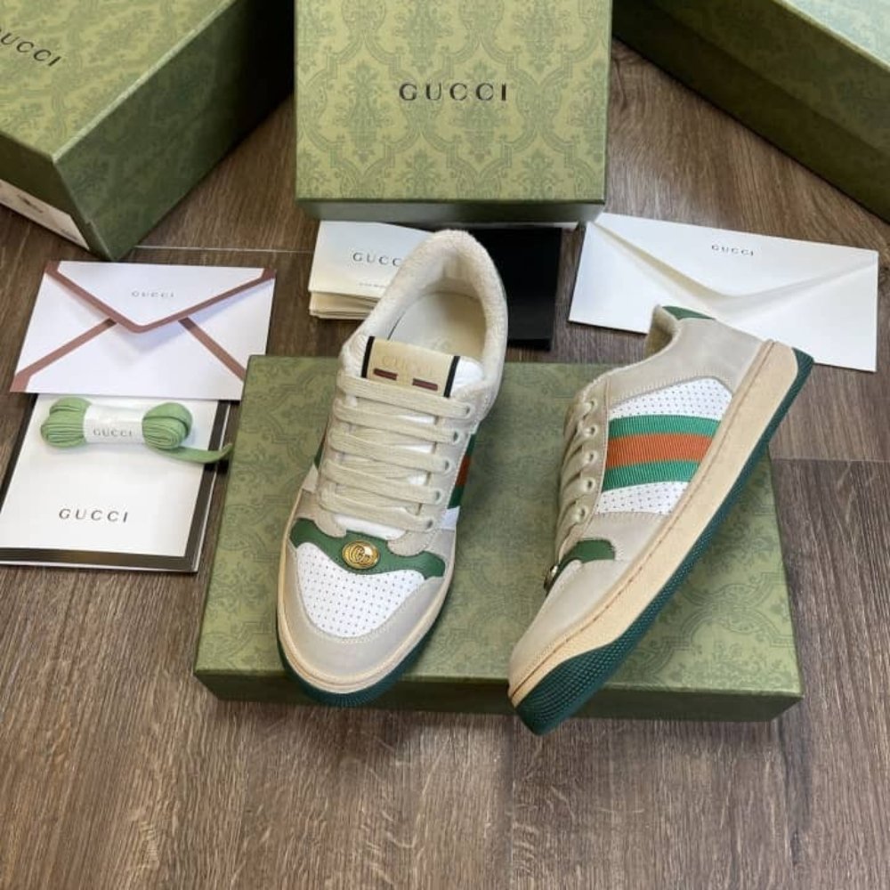 Gvc*1 Wmns Screener Distressed Green Orange 570442 0Yi20 9582