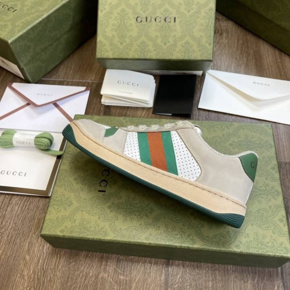 Gvc*1 Wmns Screener Distressed Green Orange 570442 0Yi20 9582