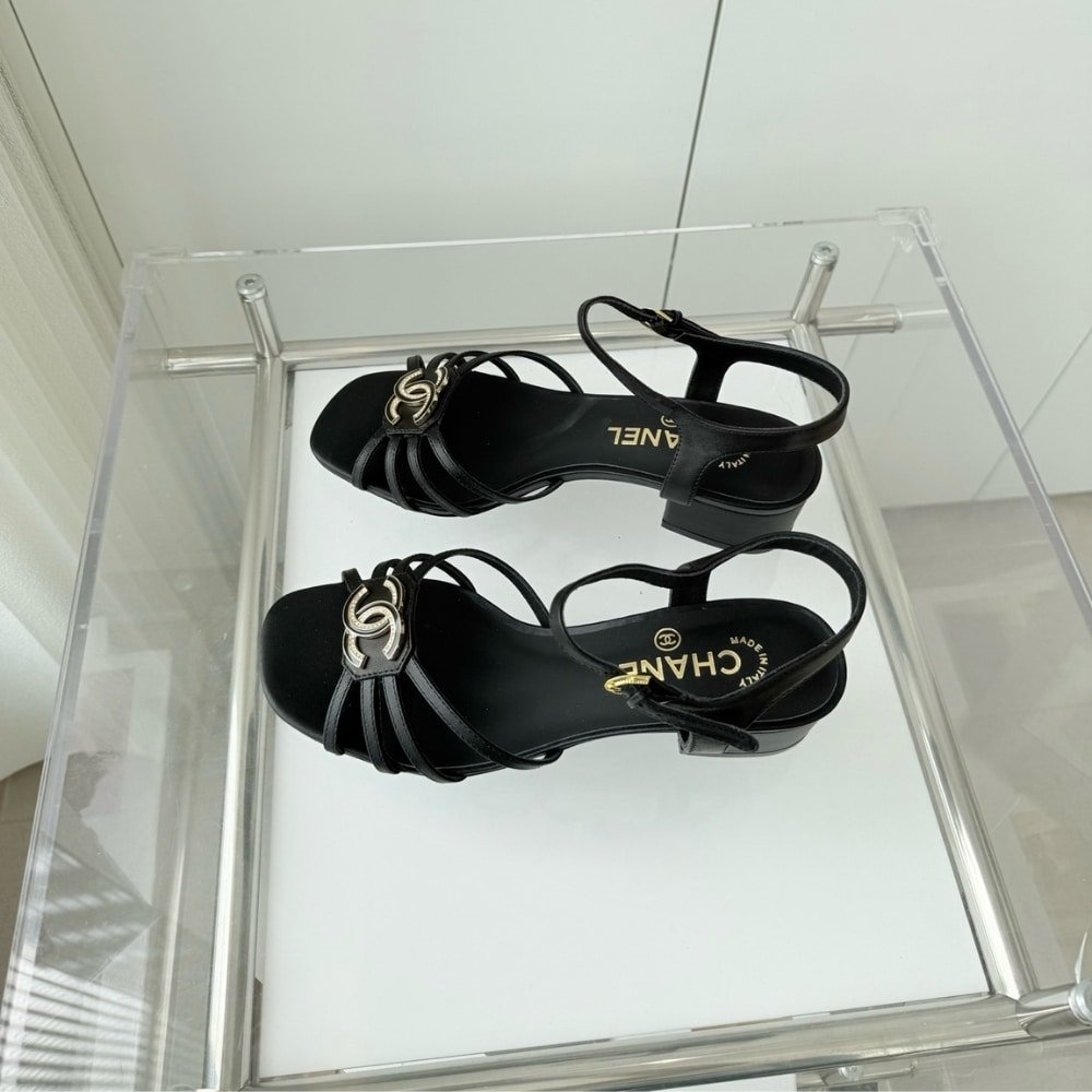Ch**el Sandals Black G46274 B19511 94305