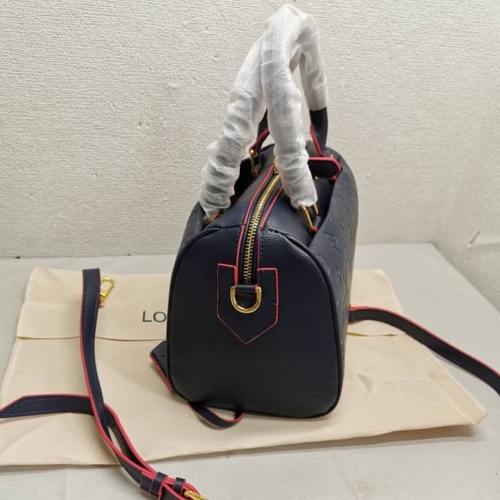 L0vis Vvtt0n Speedy Bandoulière 25 In Monogram Empreinte Navy 25Cm M43501