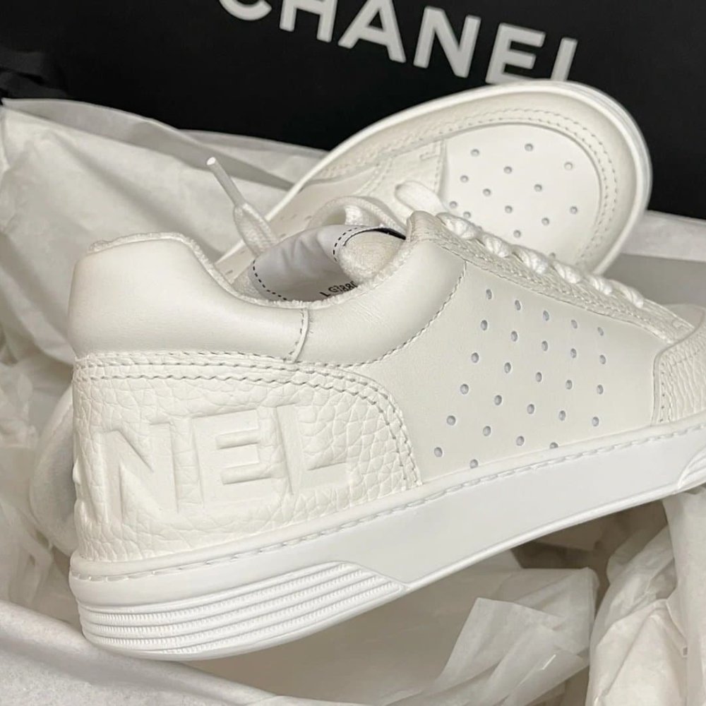 Ch**el Runner Trainer Sneakers White G35934