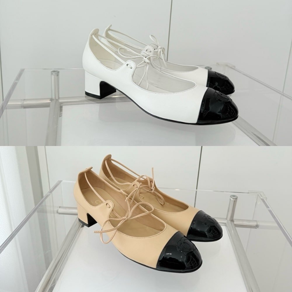 Ch**el Mary Janes Black G46323 B19726 94305
