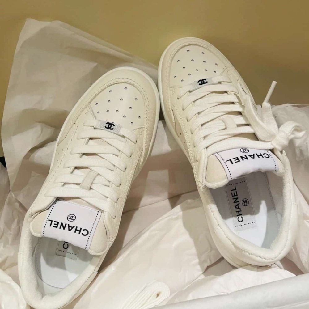 Ch**el Runner Trainer Sneakers White G35934