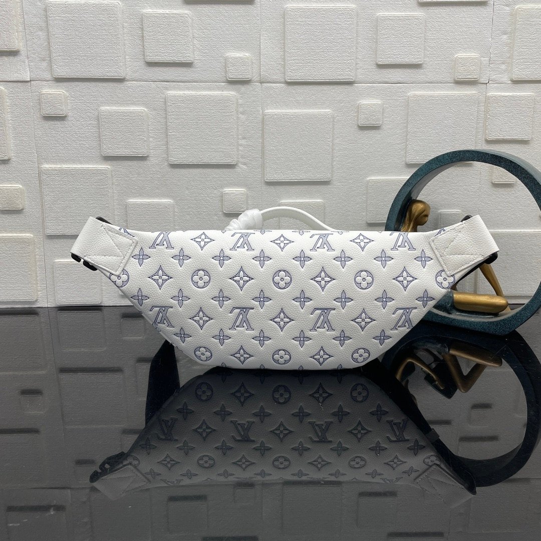 [S*per Vip 1:1] L0vis Vvtt0n Rush Bumbag White 30Cm M25227