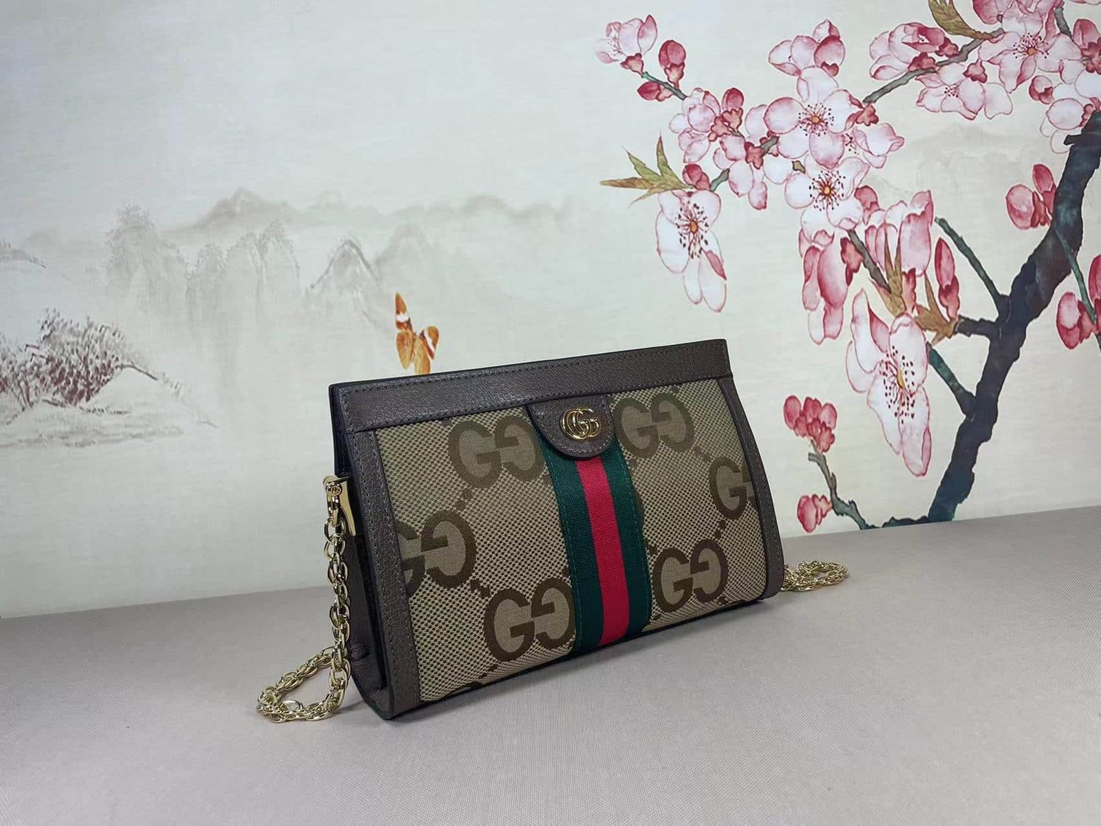 Gvc*1 Ophidia Jumbo Small Shoulder Bag 26Cm 503877 Ukmig 2570