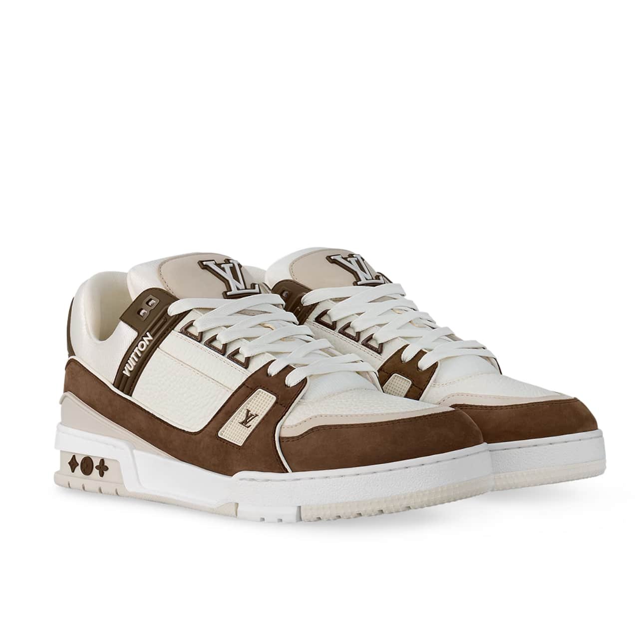 L0vis Vvtt0n Lv Trainer Sneaker Brown 1Ablvb