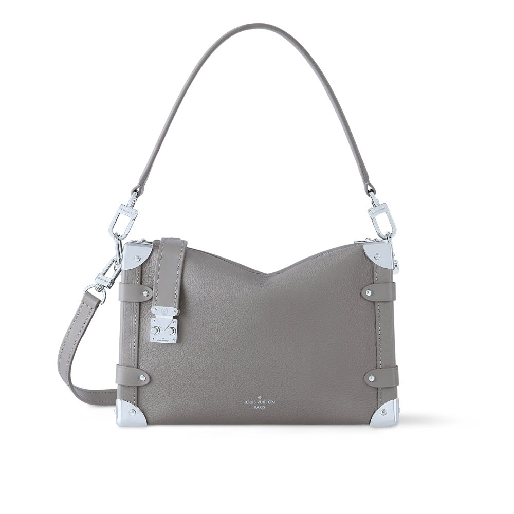 L0vis Vvtt0n Side Trunk Mm Grained Taupe Grey 23Cm M25072